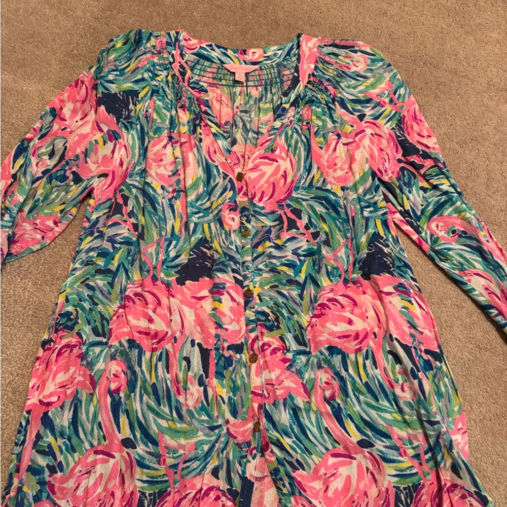 Lilly Pulitzer Multicolor Floral Top